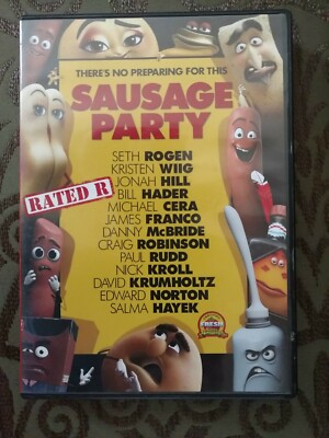 Sausage party DVD (RATED R)