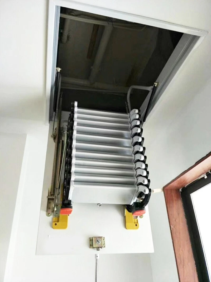 Telescoping Loft Wall Ladder Stairs Retractable Attic Folding