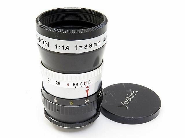 ヤシカYASHICA CINE YASHINON 38mmF1.4#230420 Yashica Cine-Yashinon 38mm f1.4 Prime Lens for D Mount [EXC]