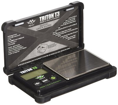 Triton T3 Digitale Waage 400g x 0,01g Genauigkeit Digitalwaage