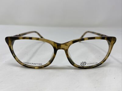 D STYLE LAB DA022 C3 51-14-142 Demi Brown Plastic Full Rim Eyeglasses Frame &D55