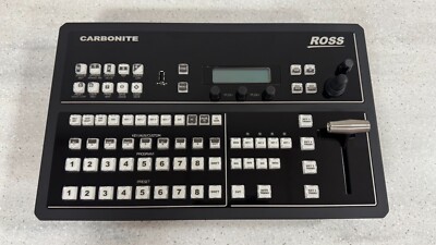 Ross Video Carbonite Black Solo 9, 1 M/E Video Switcher - Turnkey System