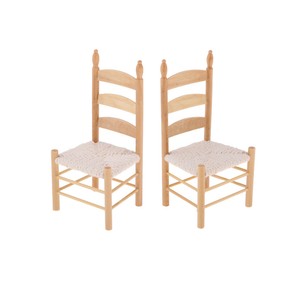 miniature wood chair