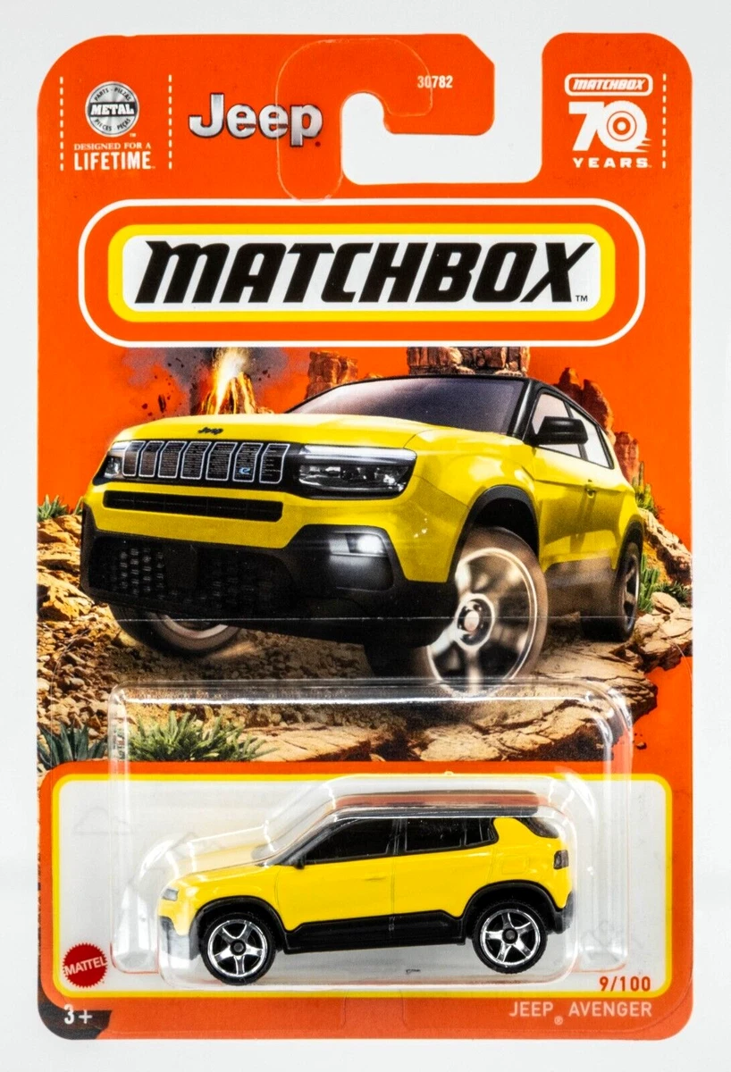 2023 Matchbox #9 Jeep® Avenger SUN YELLOW | FSC