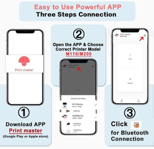 Phomemo Thermal Sticker Labels Self-Adhesive Tag for M110 M220 M221 Printer lot - Picture 5 of 26