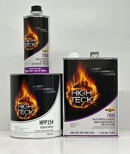 FORD YZ or Z1 Oxford White Basecoat with 7000 Clear Kit both gallons