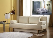 Posa Oliver Gästebett Schlafsofa Bettkasten Schlafcouch Federkern Schlaf Sofa