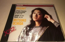 Dame Mitsuko Uchida CD Mozart 2 Piano Sonatas Adagio 内田光子