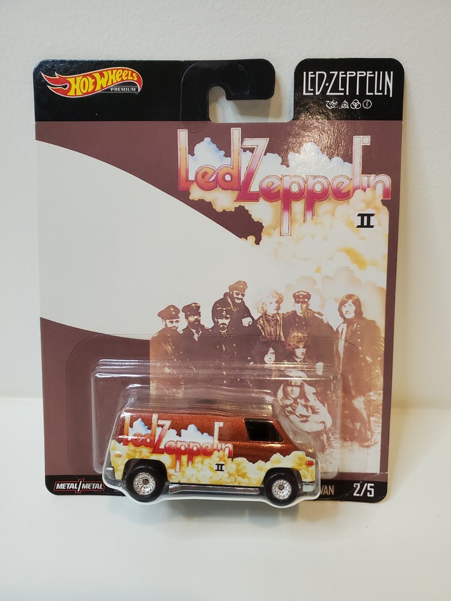 Hot Wheels Led Zeppelin Super Van Die-Cast Car #2/5 Real
