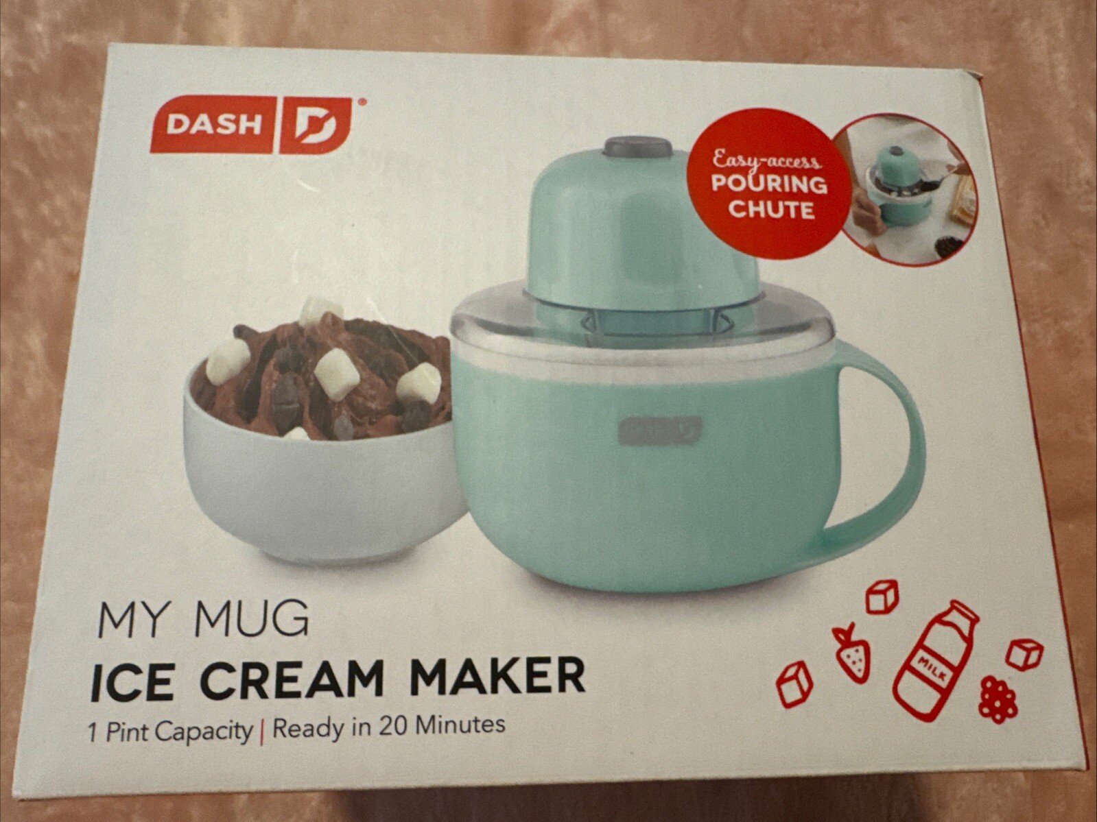 Dash My Mug Ice Cream Maker 1 Pint