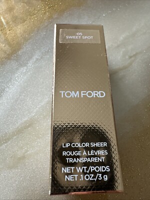 Tom Ford Lip Color Sheer Lipstick 05 Sweet Spot 0.1oz / 3g Full Size New In Box