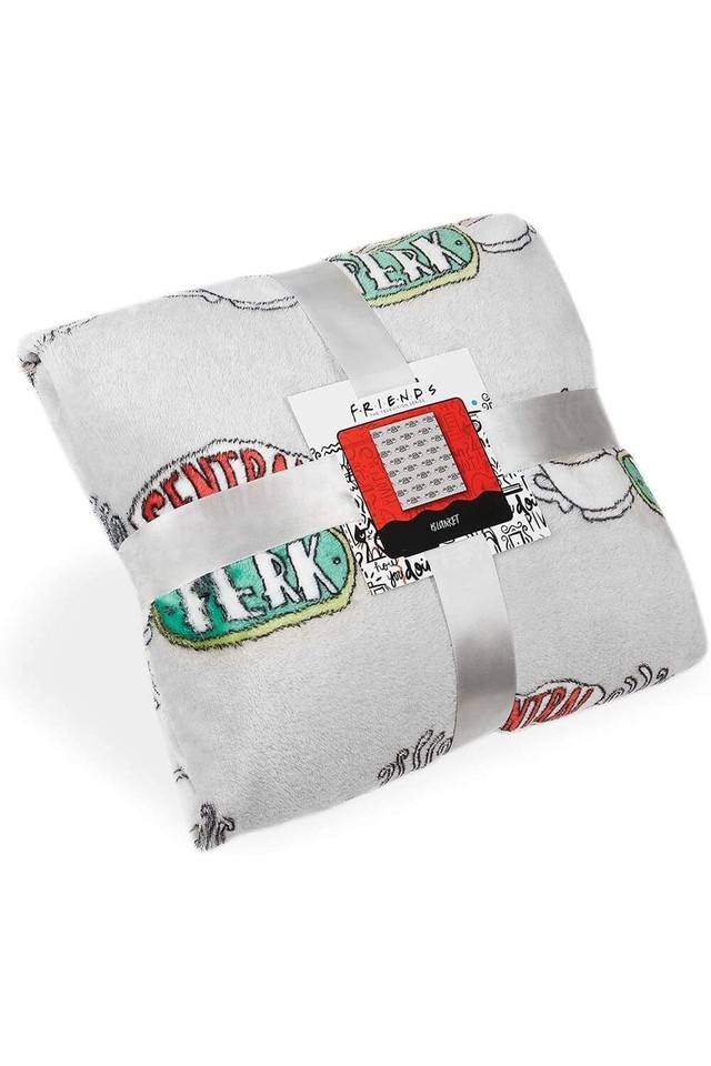 Friends TV Show Fleece Blanket Super Soft Central Perk Blankets Throws