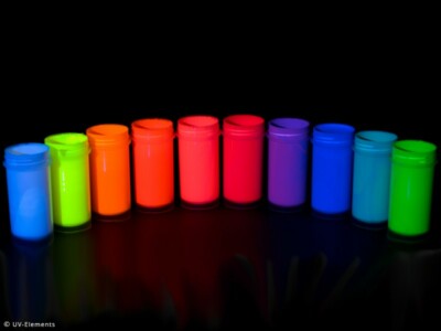 Uv Körpermalfarbe 50ml (9,98 /100ml) Bodypaint Blacklight color Neon Goa Party