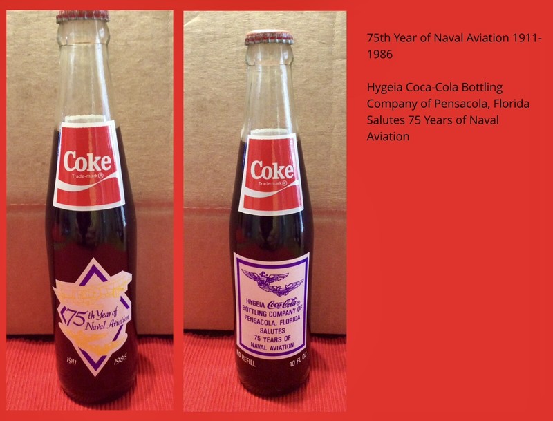 Coca-Cola 10 Oz Bottle - 75th Year of Naval Aviation 1911-1986 (Make Offer)