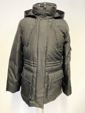 Marc New York Black Hooded Padded Duck Down & Feather Filled Jacket Size Xs