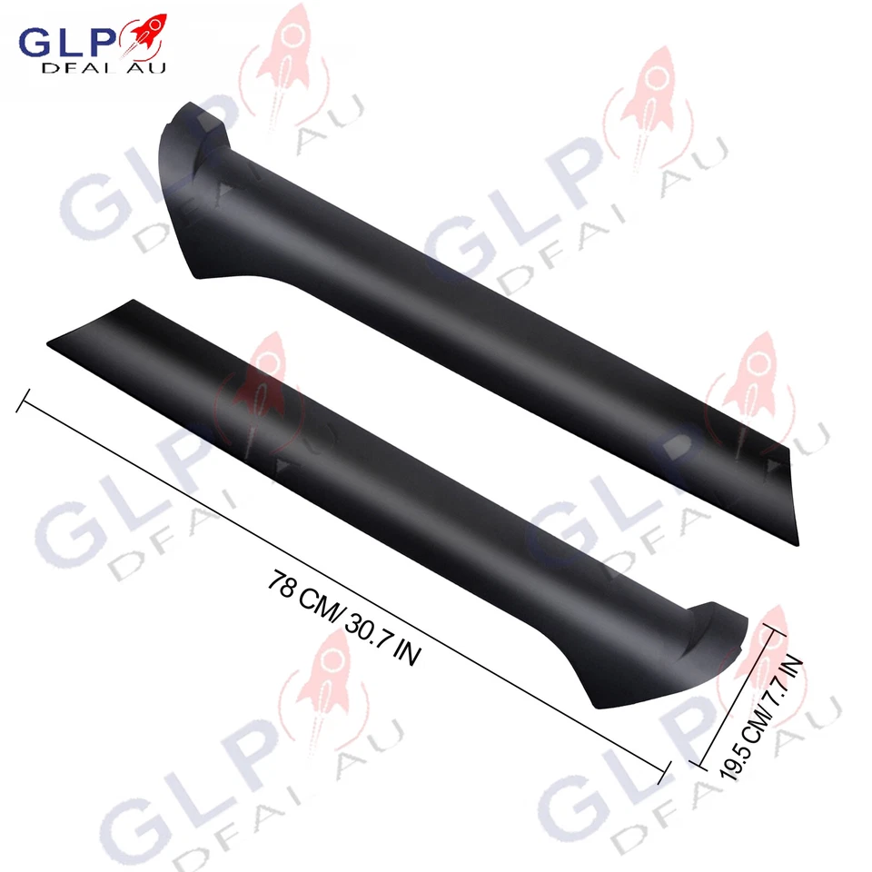 2× WINDSCREEN PILLAR MOLDINGS LH+RH Front For LAND ROVER DISCOVERY 2 1999-2004 - image 2 of 4