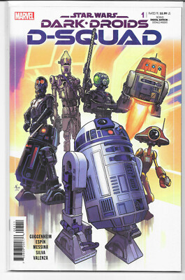 Star Wars Dark Droids D-Squad #1 A Aaron Kuder Cover 1st Print NM Marvel 2023