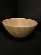 Vintage Target Home Beautiful Bamboo Large 12 IN Salad Serving Bowl 2005