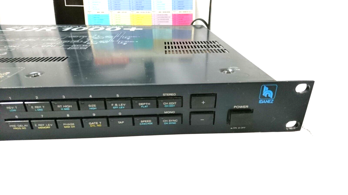 Ibanez SDR 1000 Stereo Digital Reverb Processor Japan 220v