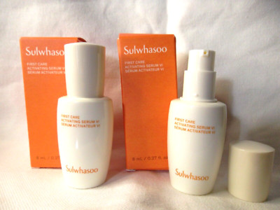 2 Sulwhasoo First Care Activating Serum VI.  0.27 x2=0.54 fl oz.  Newest Version