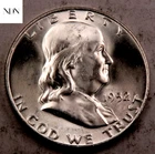 1952-S Franklin Half Dollar - Gem BU - 90% Silver