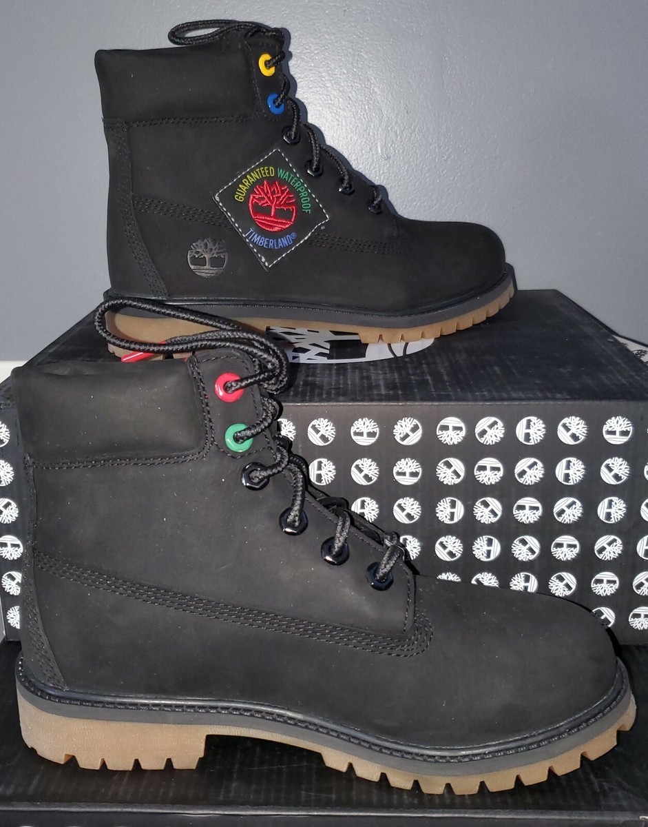 NEW TIMBERLAND® PREMIUM 6-INCH LEATHER WATERPROOF BOOTS JUNIOR'S