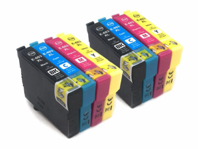 Dachsentinte x2 Sets kompatible (Nicht-Original-Zubehör-Hersteller) Tinten zum Ersatz 603XL Seestern