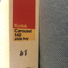 Vintage Kodak Carousel Transvue 140 Slide Tray