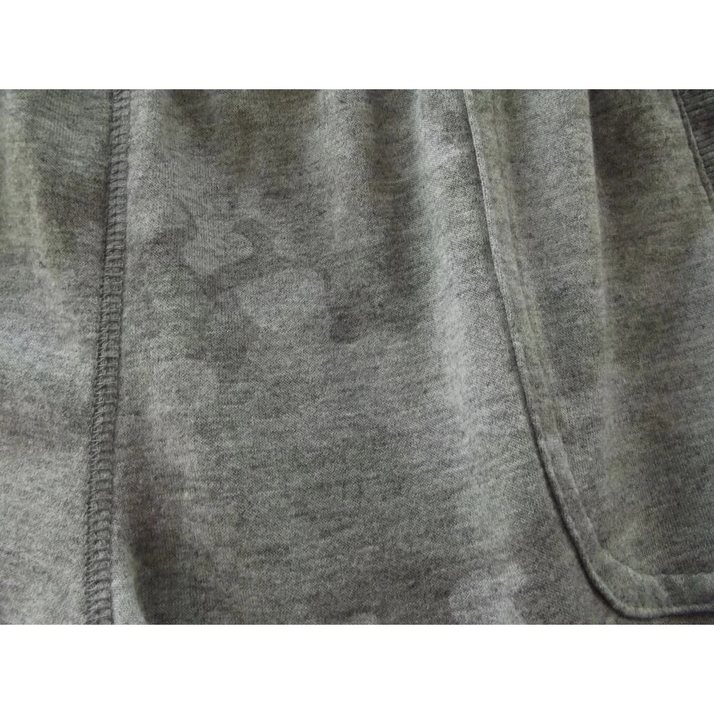 Athletic Works Womens Large 12 14 Gray Camo Sweat Shorts soft