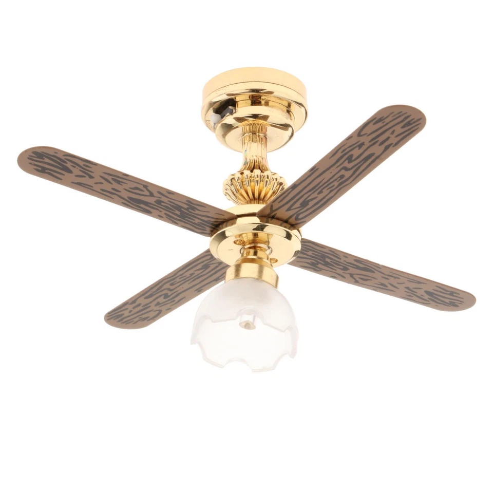 Lampada da soffitto per casa delle bambole in scala 1/12 Illuminazione a LED - Immagine 3 di 4