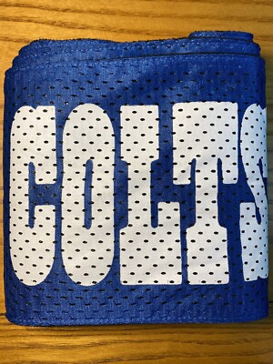 NFL FOOTBALL APPAREL INDIANAPOLIS COLTS FLEECE LINED JERSEY SCARF W/ POCKET 