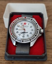NEW Vostok Commander's 2409A "Submarin"Vintage men mechanical wrist watch, USSR