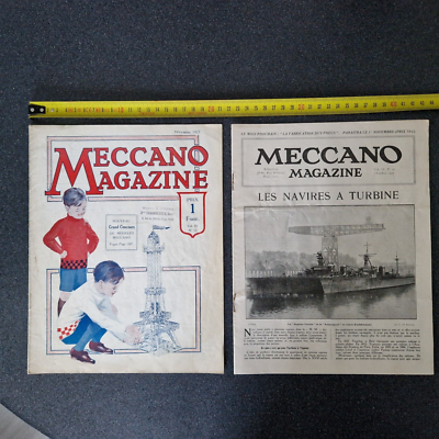 lot meccano ancien copie publicite carton hornby • EUR 8,00