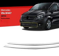 Kühlergrill Leisten für Mercedes Vito W447 2014-2020 Kasten Stoßstangenleiste
