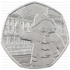2018 Royal Mint Paddington Bear At The Palace Circulated Fifty Pence 50P Coins