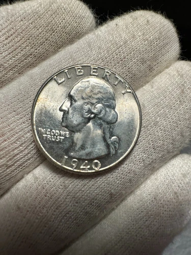 1940 Washington Quarter BU