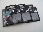24 x B911 Xstrong Eyed Barbless Hooks to Nylon with Hair Rig Bait Band Size 14