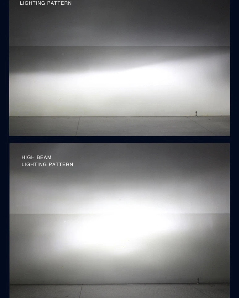 Lâmpada de neblina Alla brilhante brilhante LED H1 lâmpada de direção, substituição branca 6000K - Imagem 3 de 4