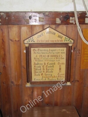 Photo 6x4 Older than me North Moreton This plaque to a peal that was rung c2009