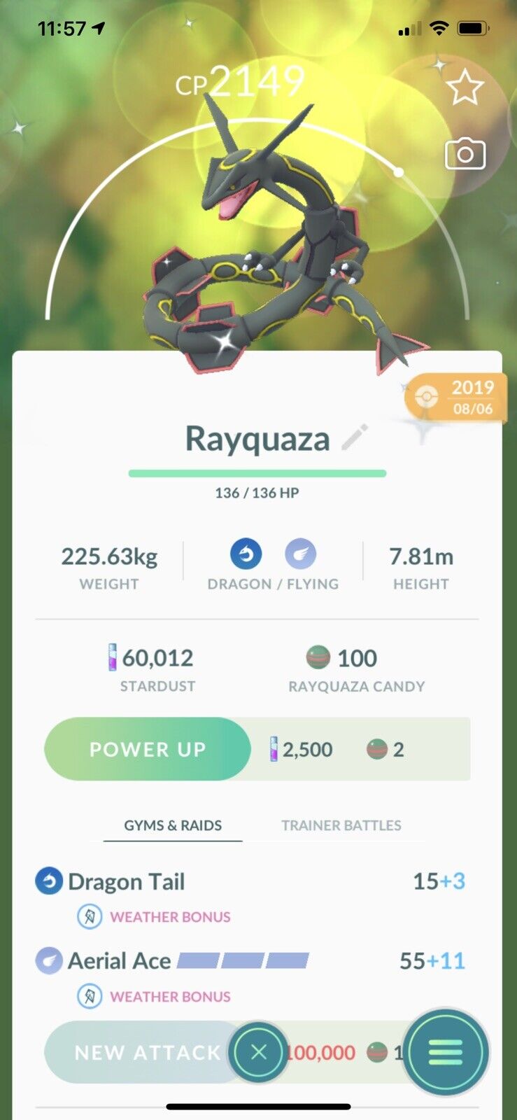 Rayquaza Shiny  Shiny pokemon, Pokemon go, Pokemon