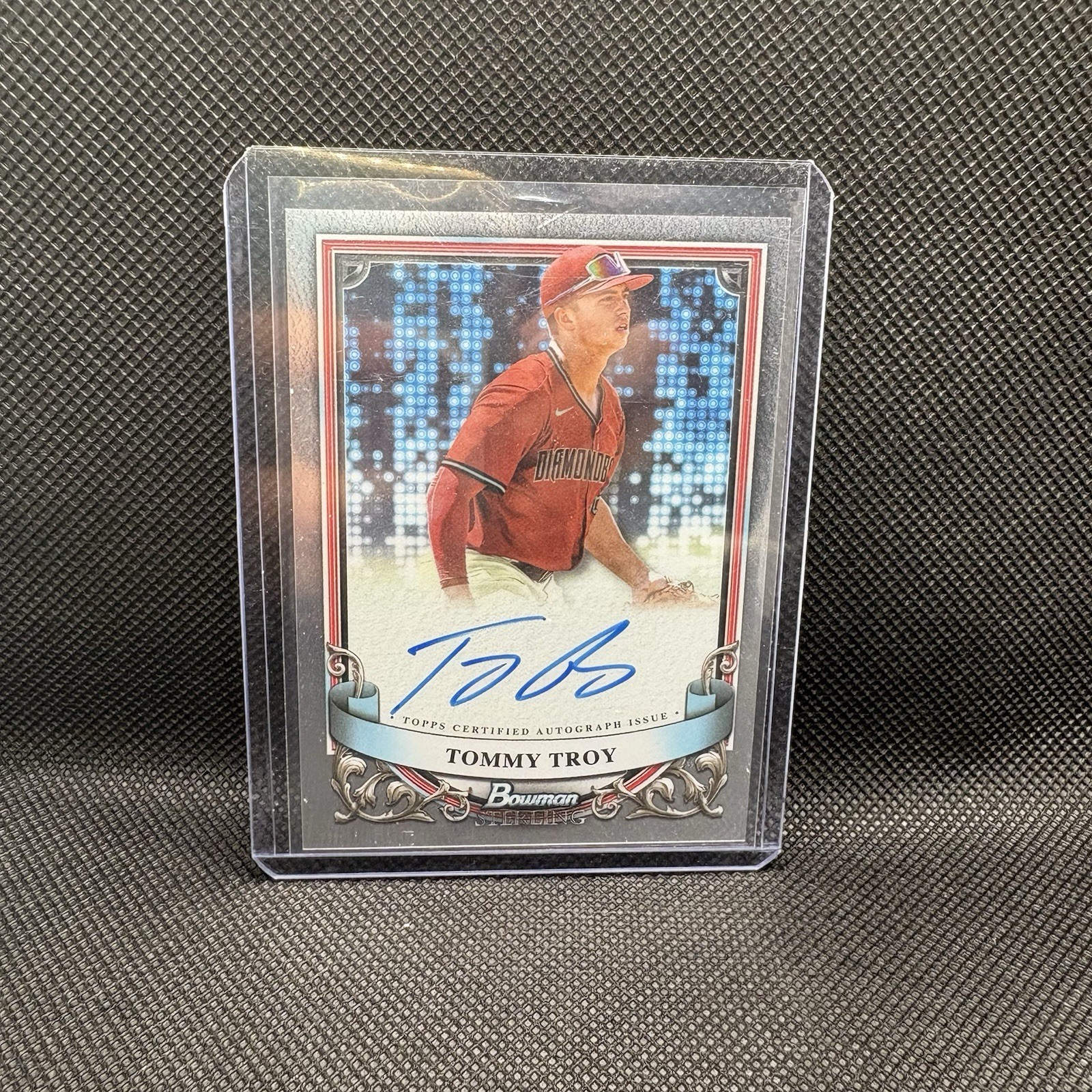 2024 Bowman Chrome #CPA-TT Tommy Troy Prospect Base Auto Diamondbacks