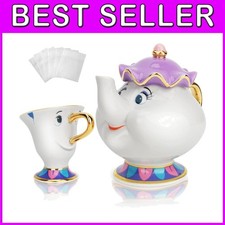 Beauty and Beast Mrs Potts Teapot Set
