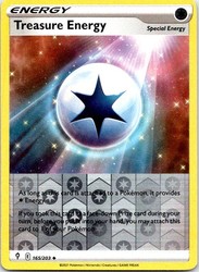 Treasure Energy 165/203 Reverse Holo Evolving Skies