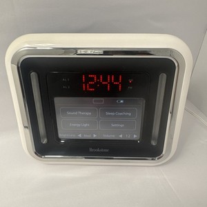 Brookstone Tranquil Moments Pro Sleep System Alarm Clock Sound Machine - 902888