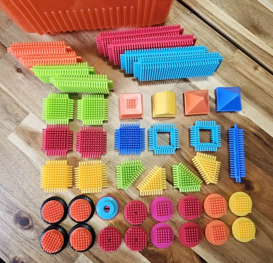 Bristle Blocks STEM Interlocking Building Blocks 34Pc Playset Developmental Toy - Image 2 of 4