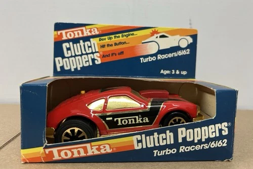 Tonka Clutch Poppers Turbo Racers #6162 In Original Box