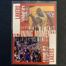 1997-98 Upper Deck - Defining Moments Kobe Bryant, Shaquille O'Neal #343