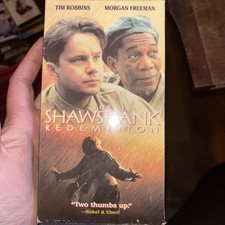 The Shawshank Redemption VHS, 1995 based on Stephen King novel Drama movie