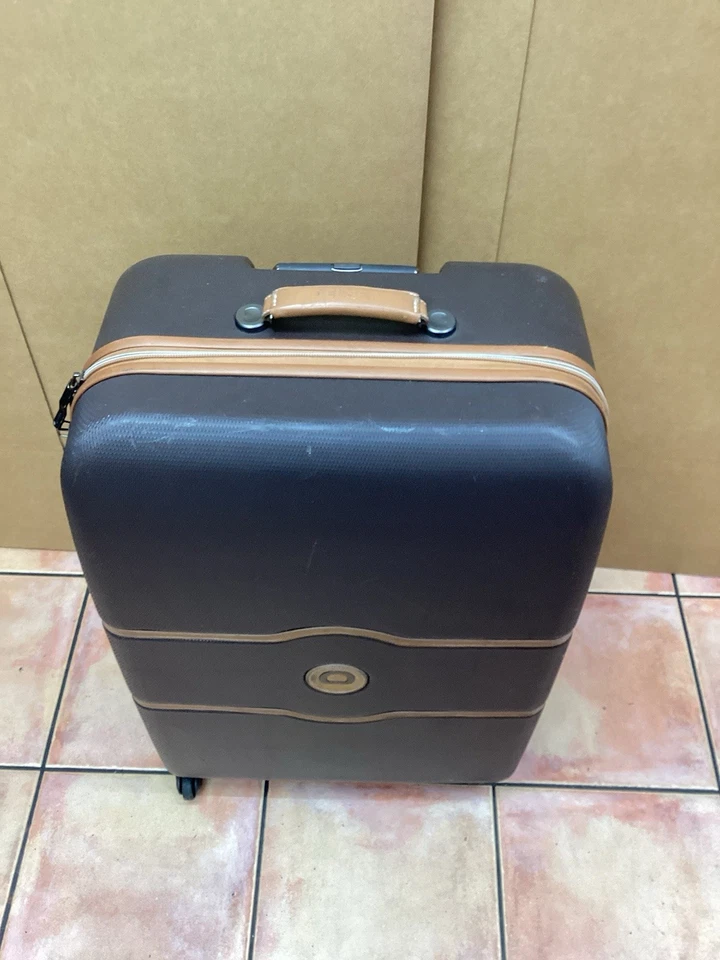Delsey Paris Chatelet 28” Hardside Spinner Suitcase Luggage , Chocolate Brown - Image 3 of 4