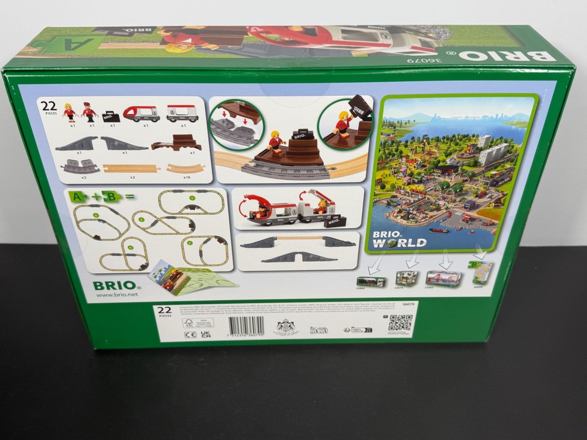 BRIO World – 36079 Starter Travel Train Set | 22-Piece One Size